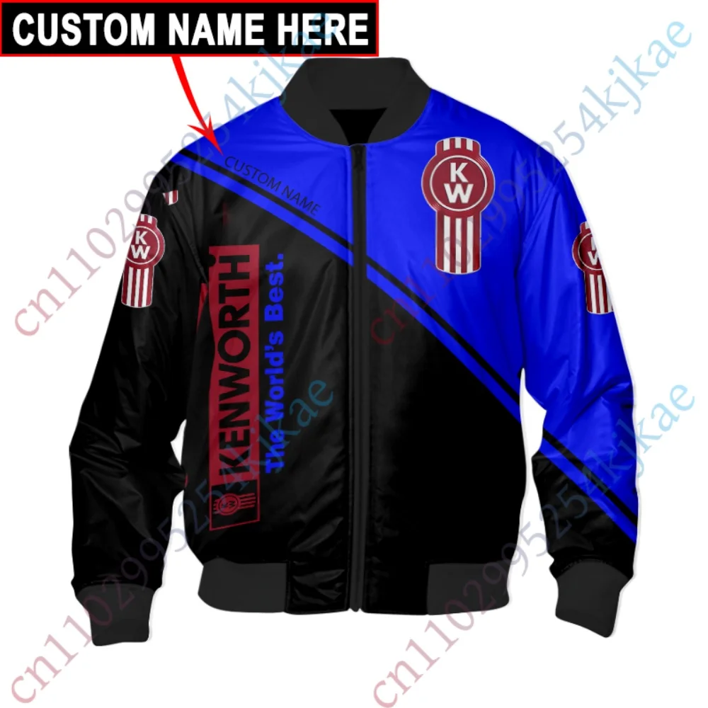 سترة Kenworth ملابس هيب هوب للرجال سترة شتوية سميكة منفوخة سترات ثقيلة خفيفة الوزن معطف هاراجوكو ملابس الشارع