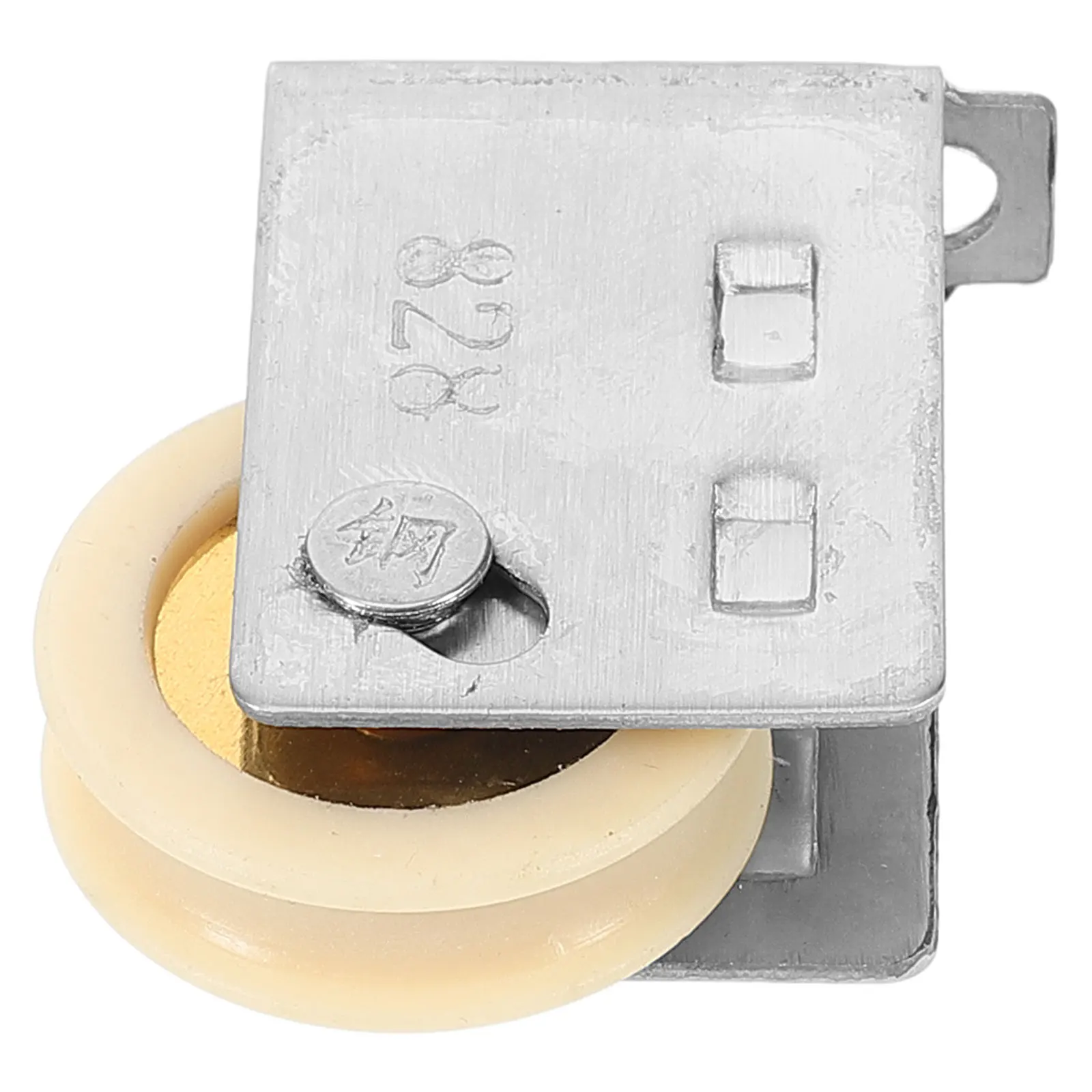 Adjustable Stainless Steel Sliding Door Pulley Roller for Heavy Duty Window Cabinet Tracks Quiet Wear Resistant Door Guide Wheel