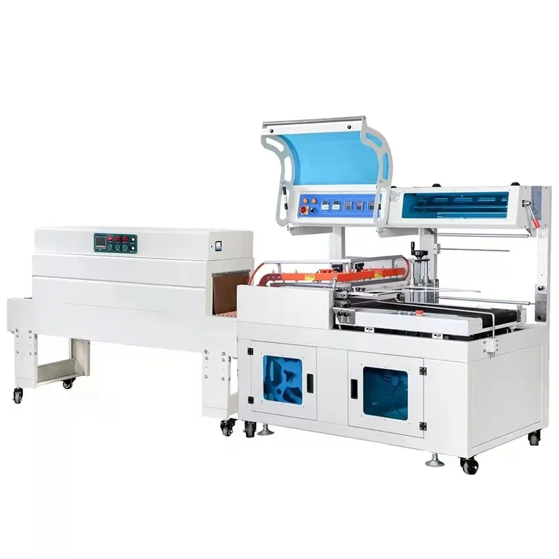 Shrink Wrap Machine Heat Shrink Tunnel Packaging Equipment for Bottles Food and Industrial Goods