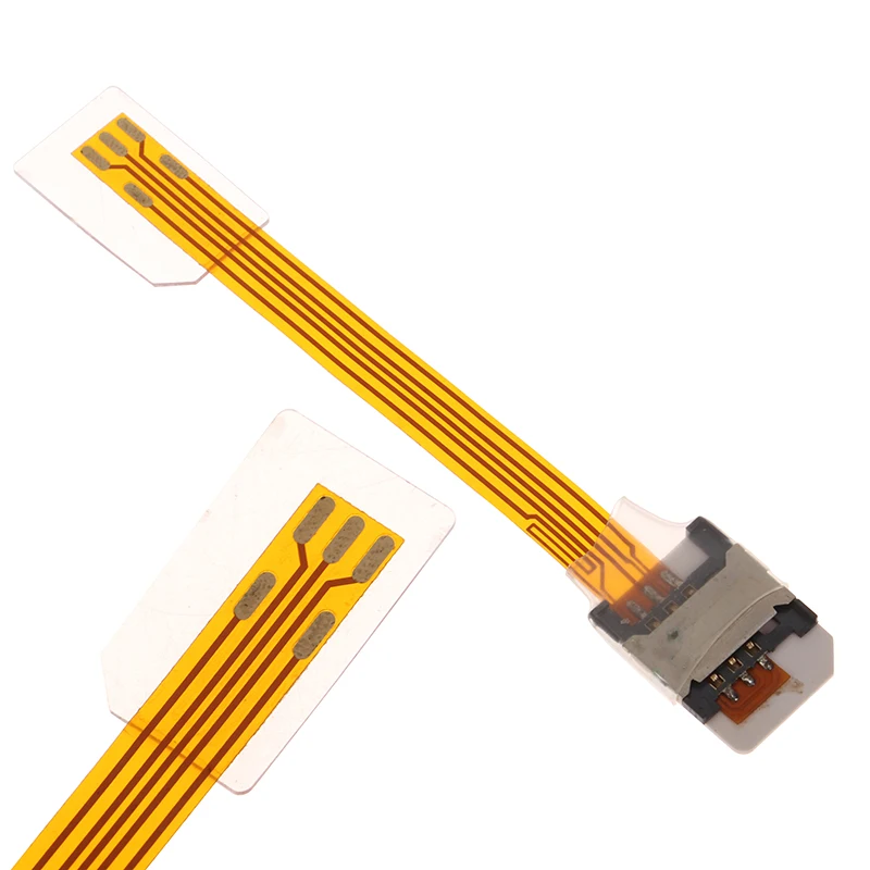 1pc 2FF SIM Standard Positive Extension Cord Mobile Phone Signal Extension Cord SIM Card Extension Cable