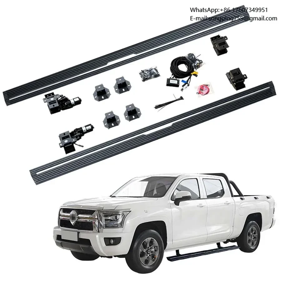 Strong Load-Bearing Capacity Silent Operation Automatic Electric Power Side Step Running Board for Great Wall Pickup POER 2023+