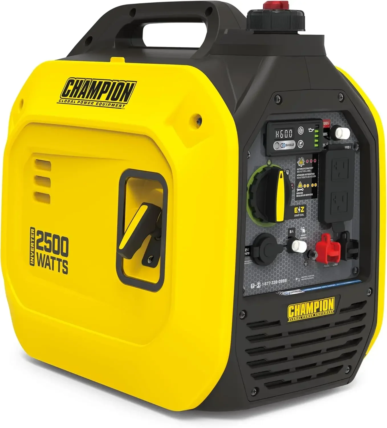 Champion Power Equipment 2500-Watt Ultralight Portable Inverter Generator with Quiet Technology and CO Shield