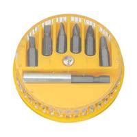 7PCS Precision Screwdriver Bit Set with 25mm Length PH1 PH2 PH3 SL4 SL5 SL6 Bits and 60mm Extension Bar Universal CRV Material C