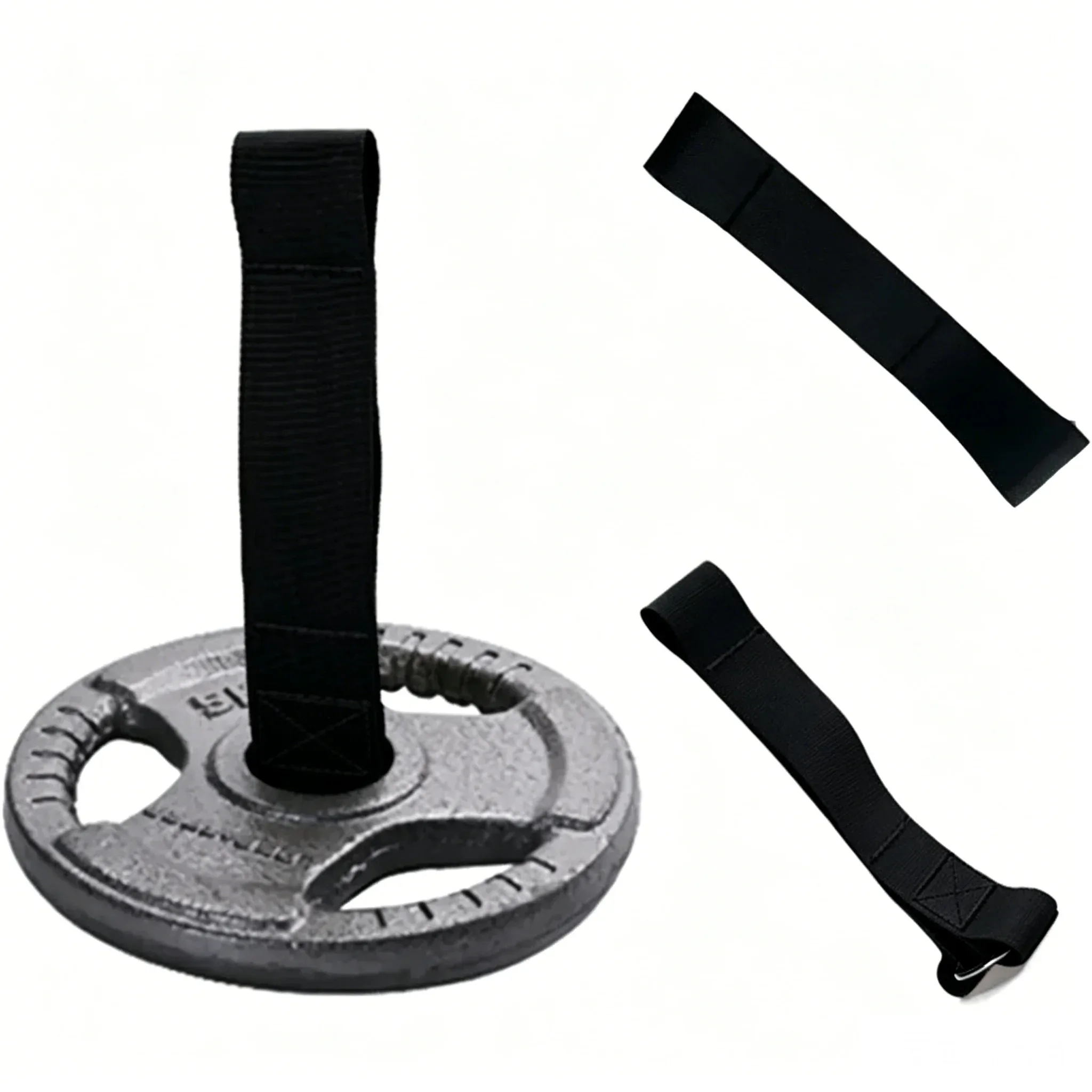 Wholesale Heavy Weight Plate Loading Strap, Universal Cable Pulley Attachment for LAT Training Barbell Dumbbell Home Gym Workout