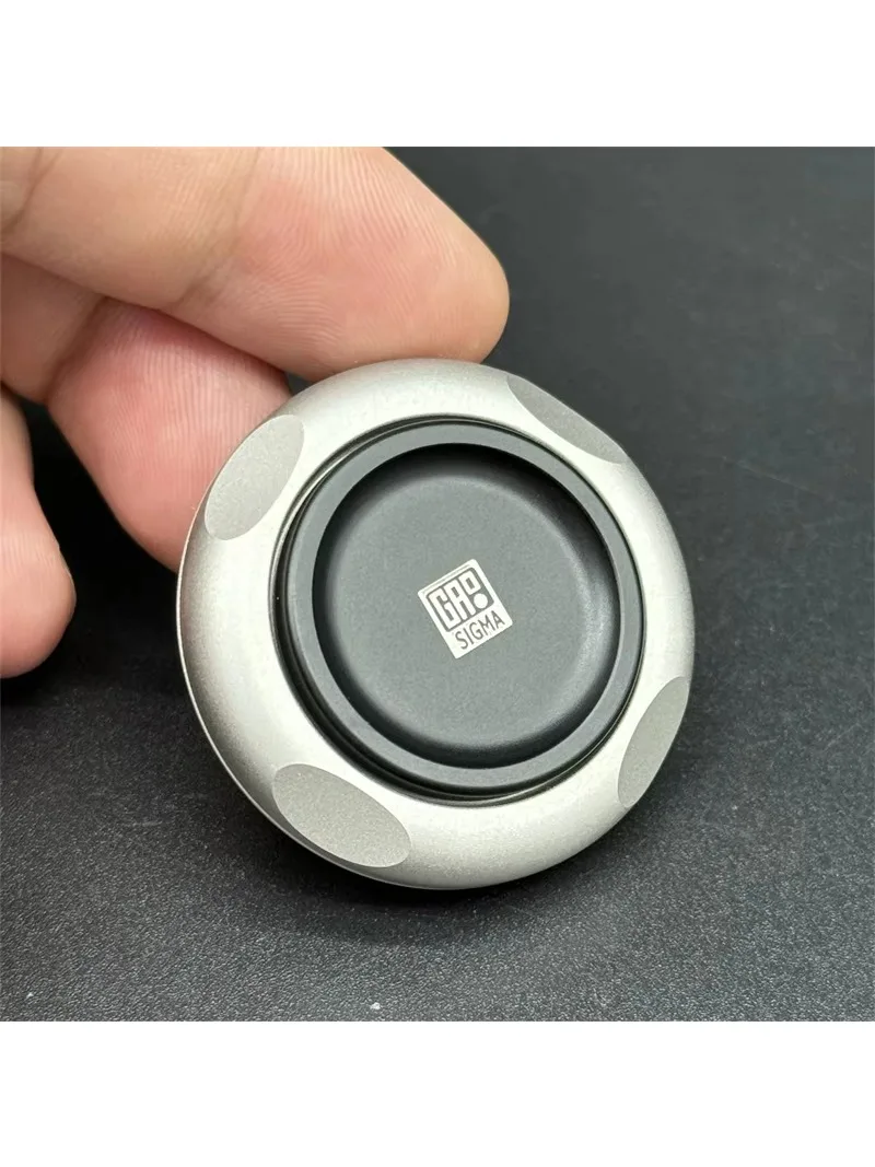 Mini pièce magnétique Tactile, carte de poussée, Skateboard, cliquet, Fidget EDC, réduction du Stress, Anti-Stress, jouet gyroscopique du bout des doigts en métal