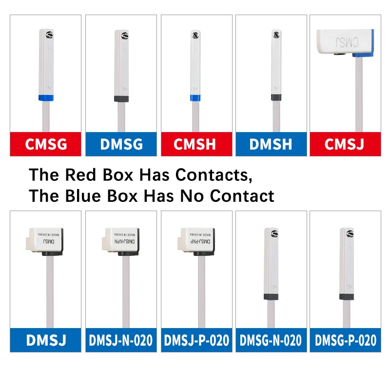 CMSG CMSJ CMSE CMSH DMSG DMSJ DMSE DMSH-020 DMSG DMSJ DMSE DMSH NPN/PNP Electronic Inductor Magnetic Proximity Magnetic Switch