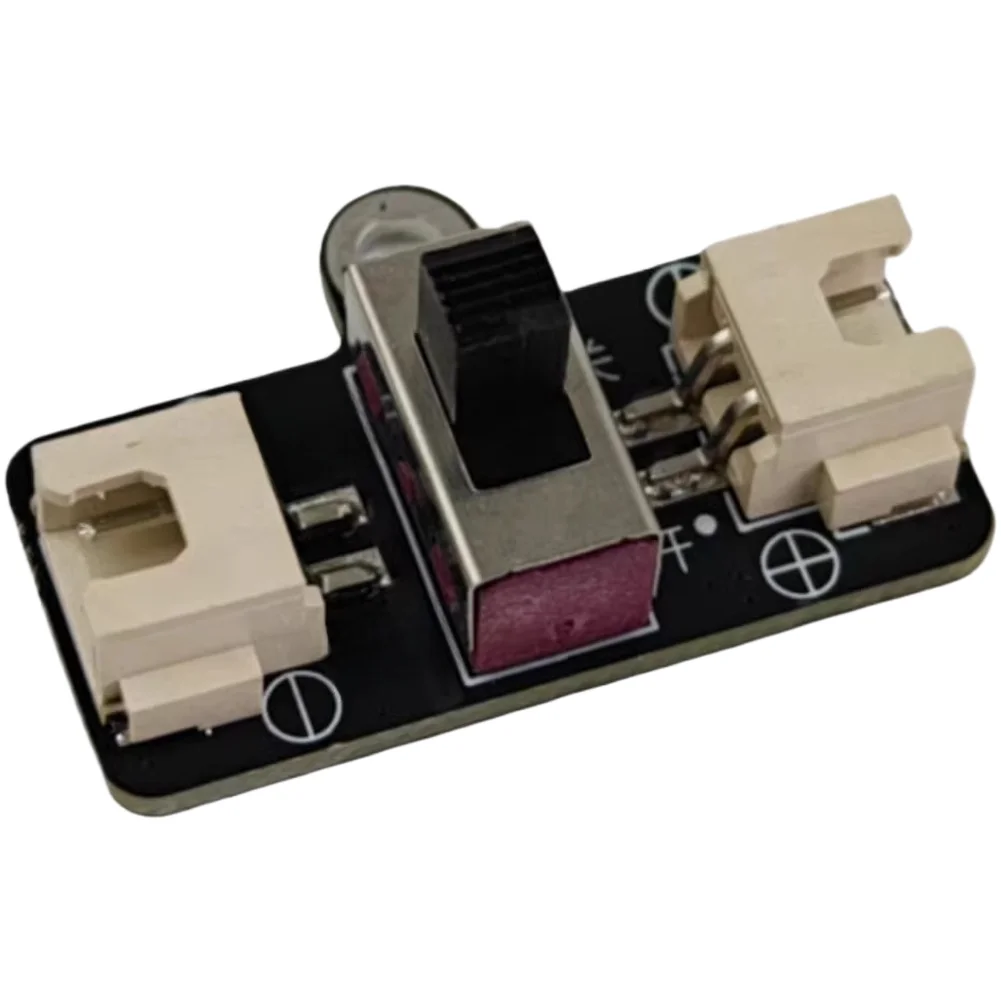 1pc DIY Power Switch Board With PH2.0/XH2.54 Connectors Dual Interface Options For 3D Printed Model Components Accessories