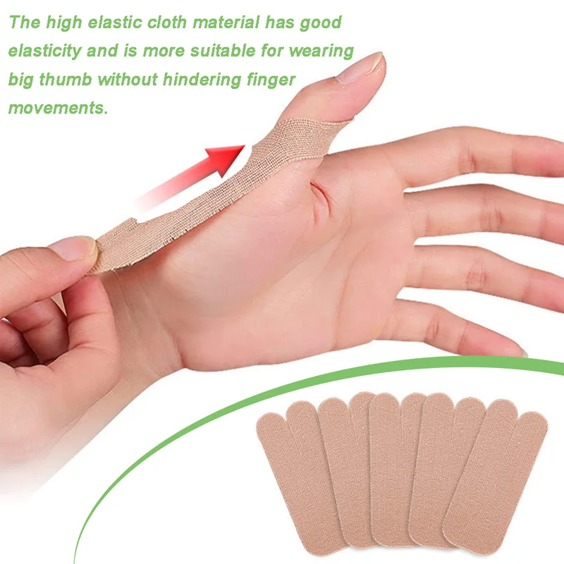 20pcs Hand And Wrist Thumb Joint Patches-Elastic Self-adhesive Sports Tape,For Thumb,Fingers And Toes Protection