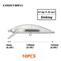 10PCS Blank Lures