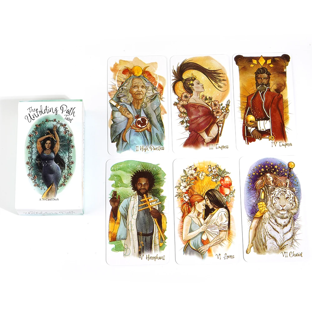 The Unfolding Path Tarot 78pcs Card Explore the infinite paths your life