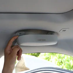 Car Sun Glasses Case for Volvo S40 S60 S80 S90 S40 XC60 XC90 V40 V60 V90 C30 XC40 XC70 V70 Sunglasses Holder Storage Box