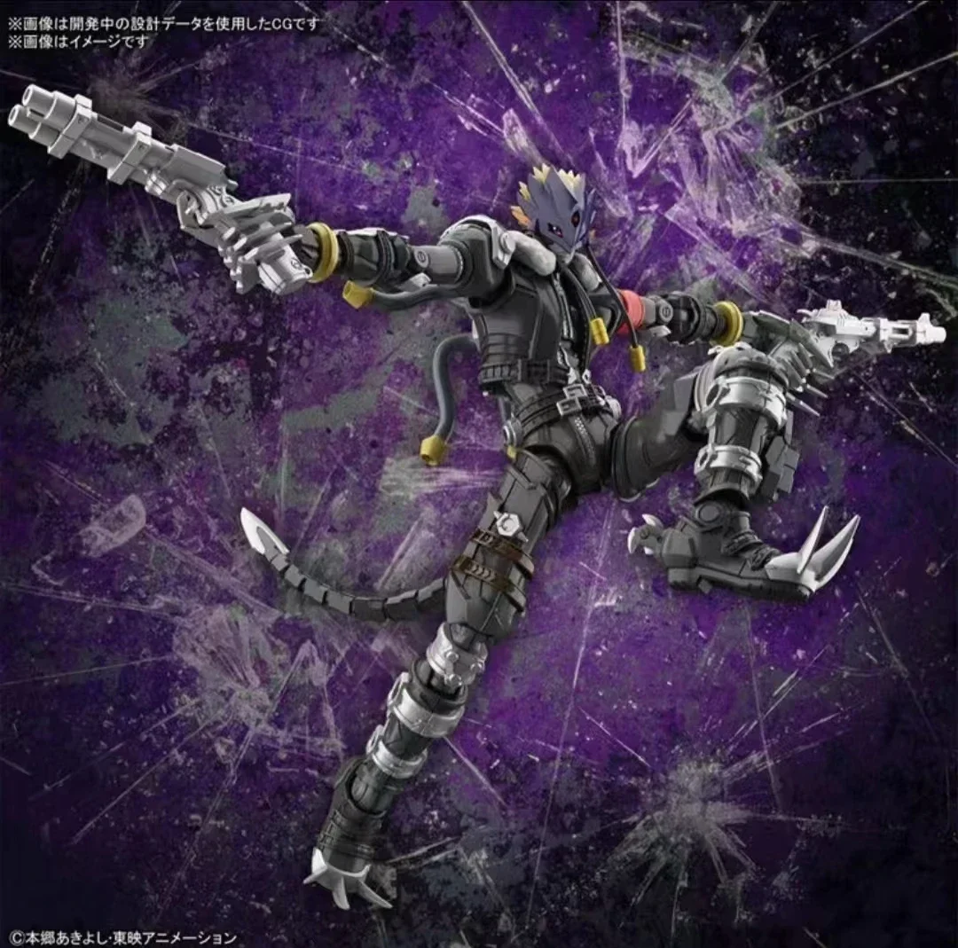 Bandai Original Digimon figura Rise FRS Beelzebumon Anime figura de acción ensamblaje modelo juguetes modelo muñecas en Stock