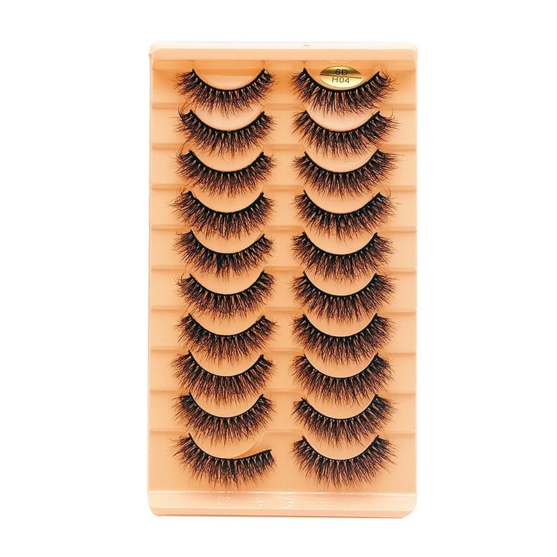 تأثير ستيريو سوبر بولب 6D طبيعي نحيف مبالغ فيه على الطراز الأوروبي الأمريكي لمكياج العيون #3