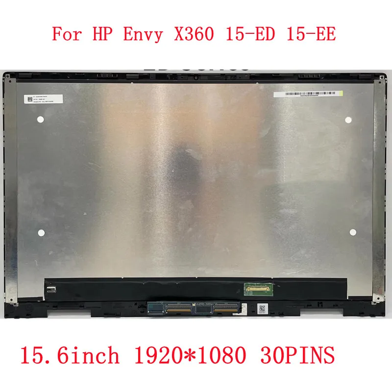 For HP Envy X360 15-ED 15-EE Laptop LCD Touch Screen Digitizer Assembly L93183-001 L93181-001 FHD 1920*1080 Replacement Panel