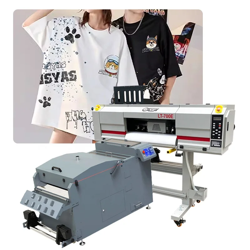 Mini Imprimante DTF Print Impresora Dry Toner Printer Roll To Roll Multicolor Inkjet Printers White Toner Transfer Printers