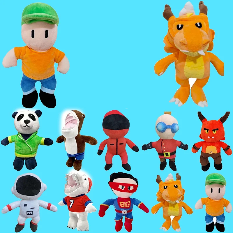 

The Game peripherals Stumble Guys Anime Plush Toys Kawaii Cute Soft Stuffed Toy Soft Doll Pillows Kids Birthday Christmas Gifts
