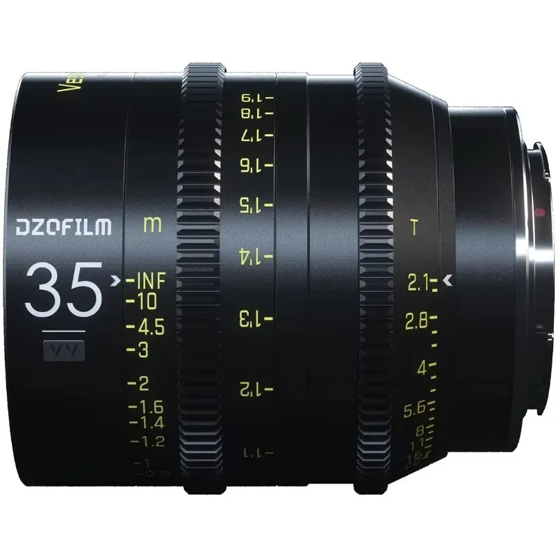 DZO FILM Vespid Prime 35mm T2.1 Cinema Lens for Full-Frame Vista Vision Camera, EF-Mount