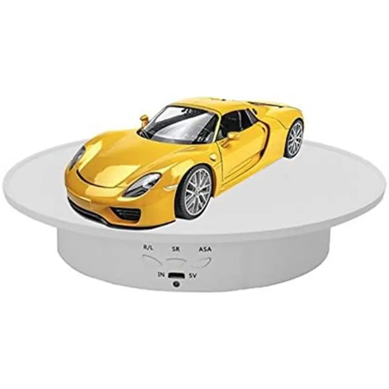 Reliable~ Electric Motorized Rotating Display Stand, 1Pc 360 Degree Turntable For Photography Products, Jewelry, 3D Models