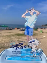Satoru Gojo Figures Acrylic Stand Fashion Anime Action Accessories Collection Kids Figure Toys Gift Desktop ornament