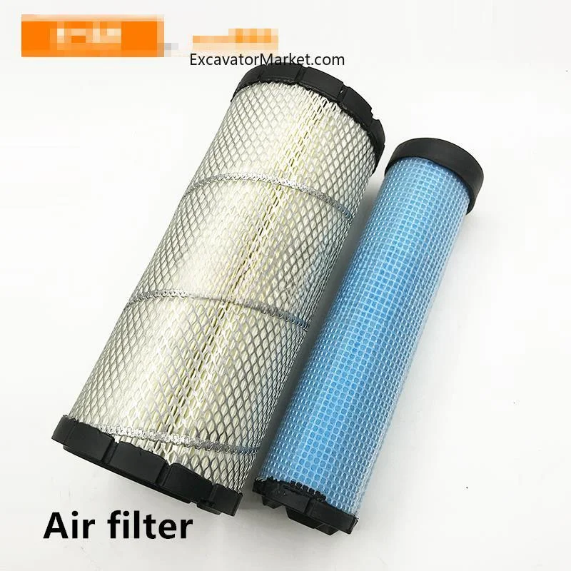 High Quality For Liugong LG9075E 75 oil filter element diesel oil-water separator air element high quality excavator accessories