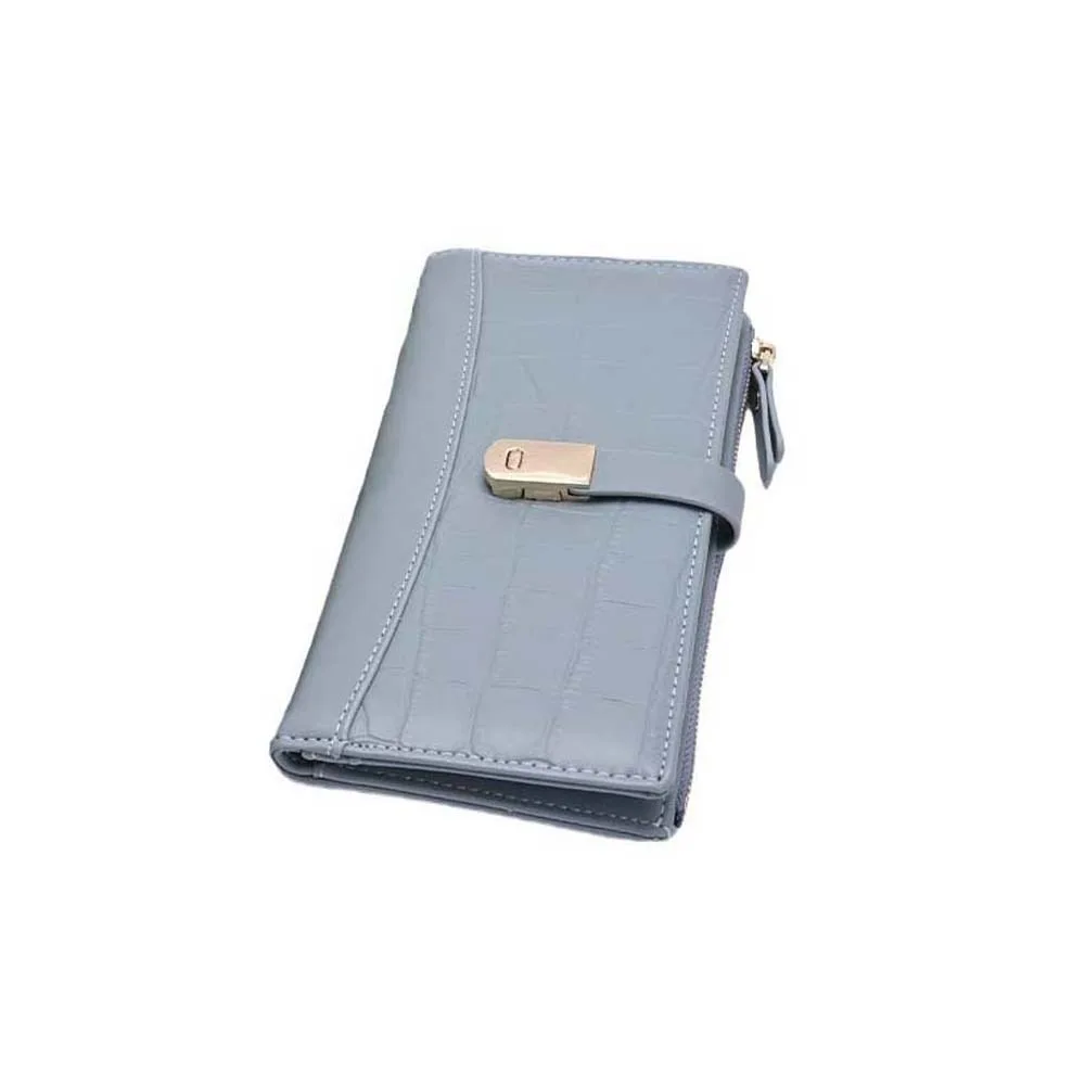 

Portable PU Leather Women Purse Wallets Rectangle Large Capacity PU Coin Purse Casual Phone Bag Card Holder Outdoor