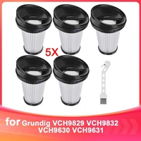 JDZD-Replacement Filters For Grundig VCH9829 VCH9832 VCH9630 VCH9631 VCH9632 2 In 1 Cordless And Handheld Vacuum Cleaner
