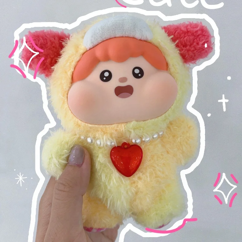 Fluffy Meatball Plush Doll Blind Box Toys Cute Action Figure Kawaii Dolls Guess Bag Stuffed Doll Collection Surprise Gift Toy