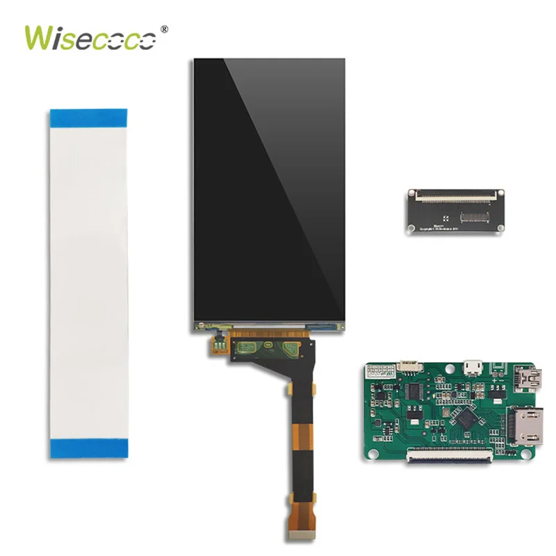 Imagem -06 - Display Lcd vr para Headconjunto Mipi Driver Board 2k Tela Ips Faça Você Mesmo Cv1 Wisecoco Hmd Ls055r1sx04 55