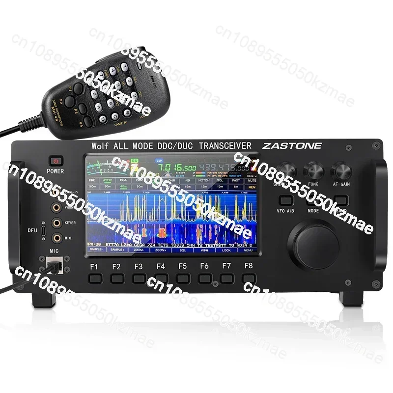 ZASTONE ZT7500 SDR Short Wave Transceiver HF LF 6M VHF UHF DDC DUC All Mode Mobile Radio 20W 0-750MHZ Receive Touch Screen