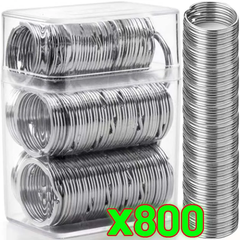 الفولاذ المقاوم للصدأ حلقات المفاتيح جولة خط مسطح سبليت خواتم سيارة Keyrings صنع المجوهرات سلاسل المفاتيح المعدنية دائرة Findings بها بنفسك النتائج بالجملة