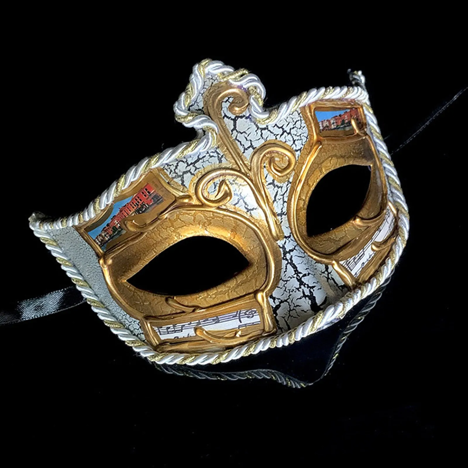 Men And Women Masquerade Vintage Antique Mould Half Face Carnival Cosplay Unisex Party Accessories Unisex Retro Venetian Mask