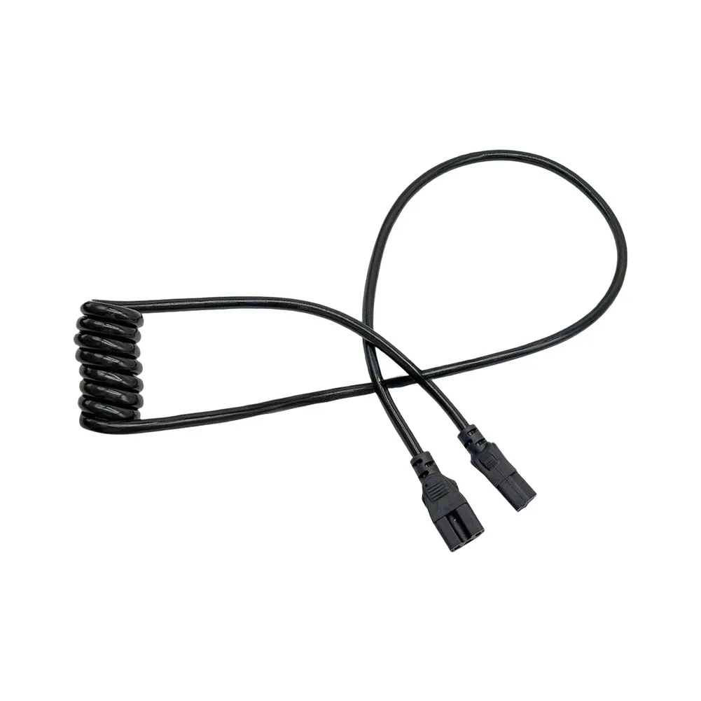 1.5 Gauge 1.8M Spring P'ower Cord 12V-48V Dual Metal Wire For Lawn Mower Connecting Cable Power Tool Accessories
