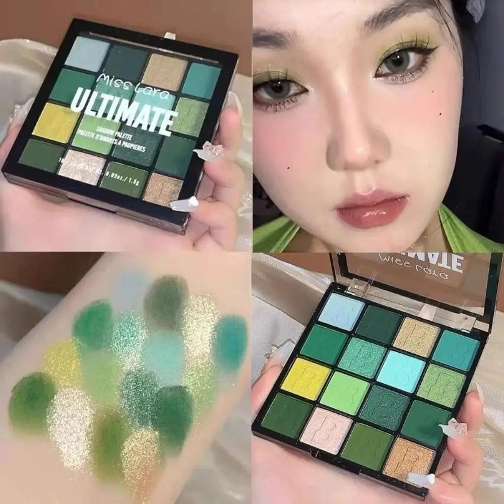 Colorete brillante de larga duración, herramienta cosmética, pigmentos de ojos, mate, placa de ojos nacarada, paleta de sombras de ojos