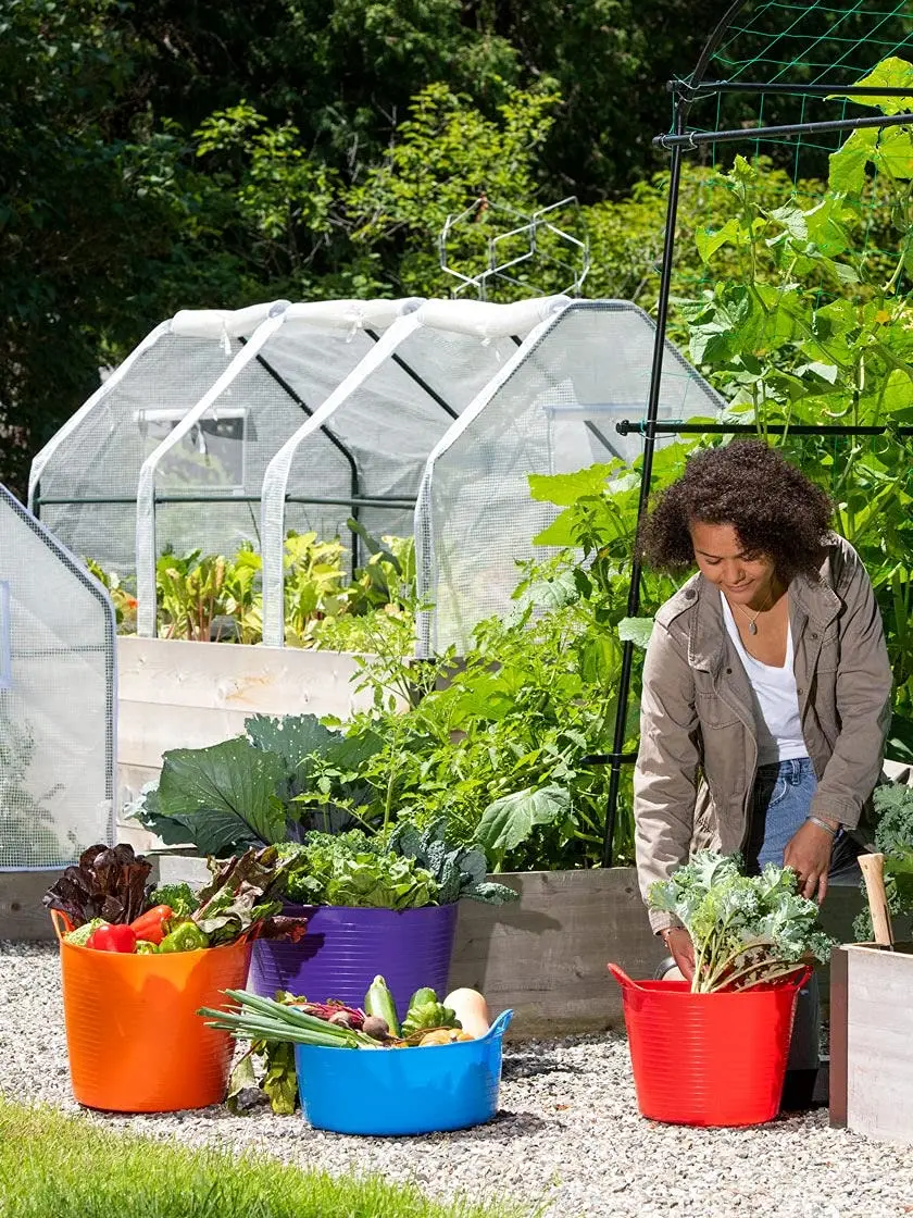 Gardeners Supply Company Multi-Season Plant Protection Grow Tent Cover | Outdoor Greenhouse Gardening Plants, Flowers
