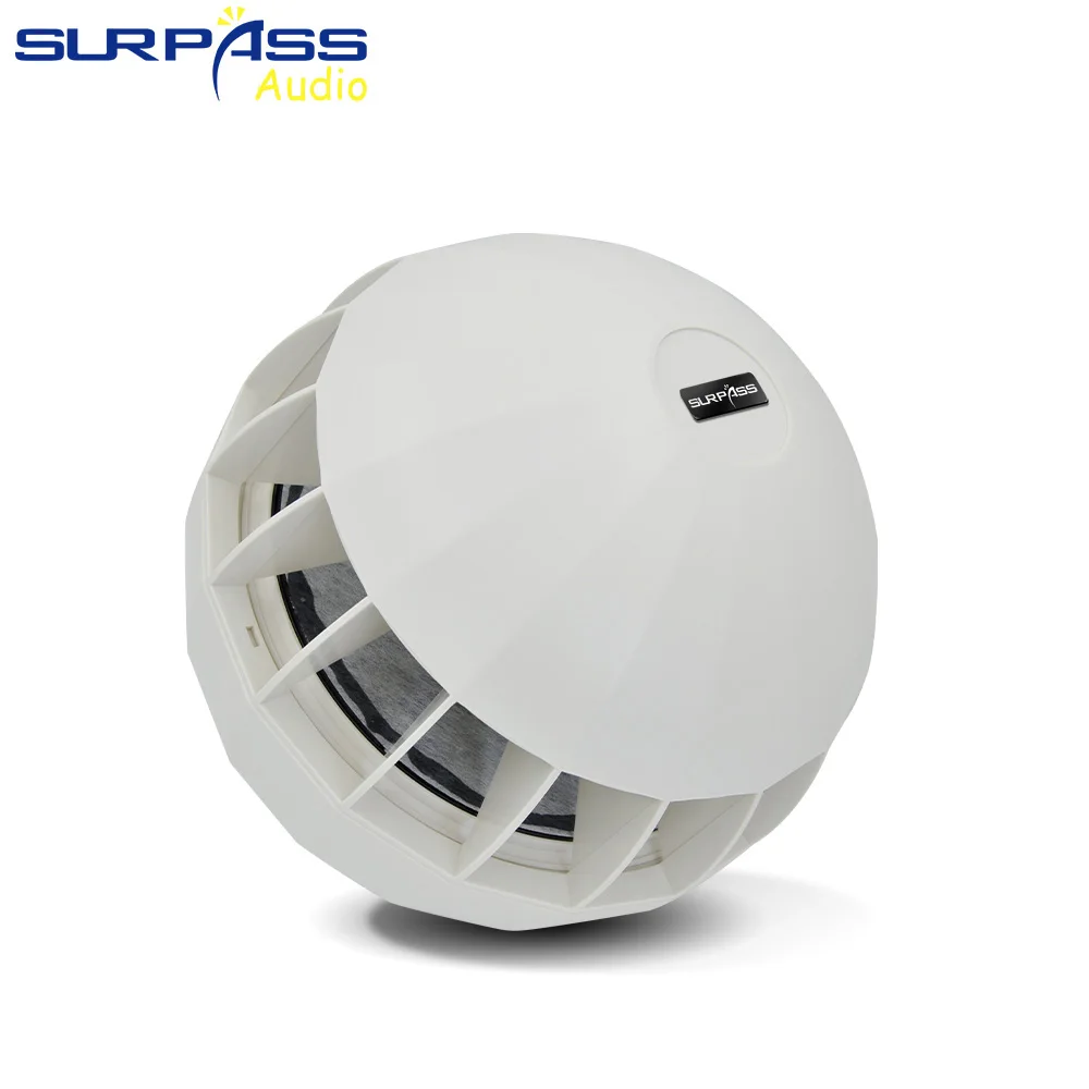 20W 8 inch Waterproof Wall Mount Speaker ABS Material for Outdoor Home Theater Background Sound System Ideal for Shop Restaurant