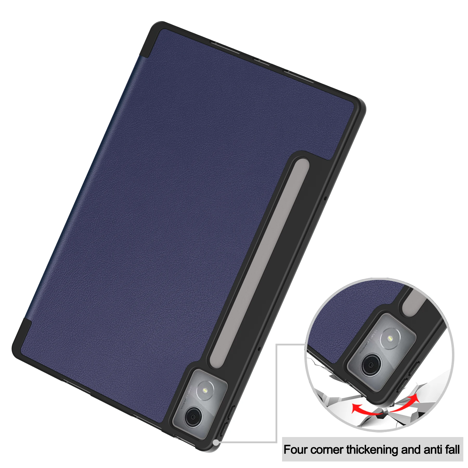 

Чехол-книжка для Lenovo Tab Xiaoxin Pad Pro 12.7 2025 Tri-Folding Stand Magnetic Smart Folio Cover для Lenovo Xiaoxin Pad Pro 12.7