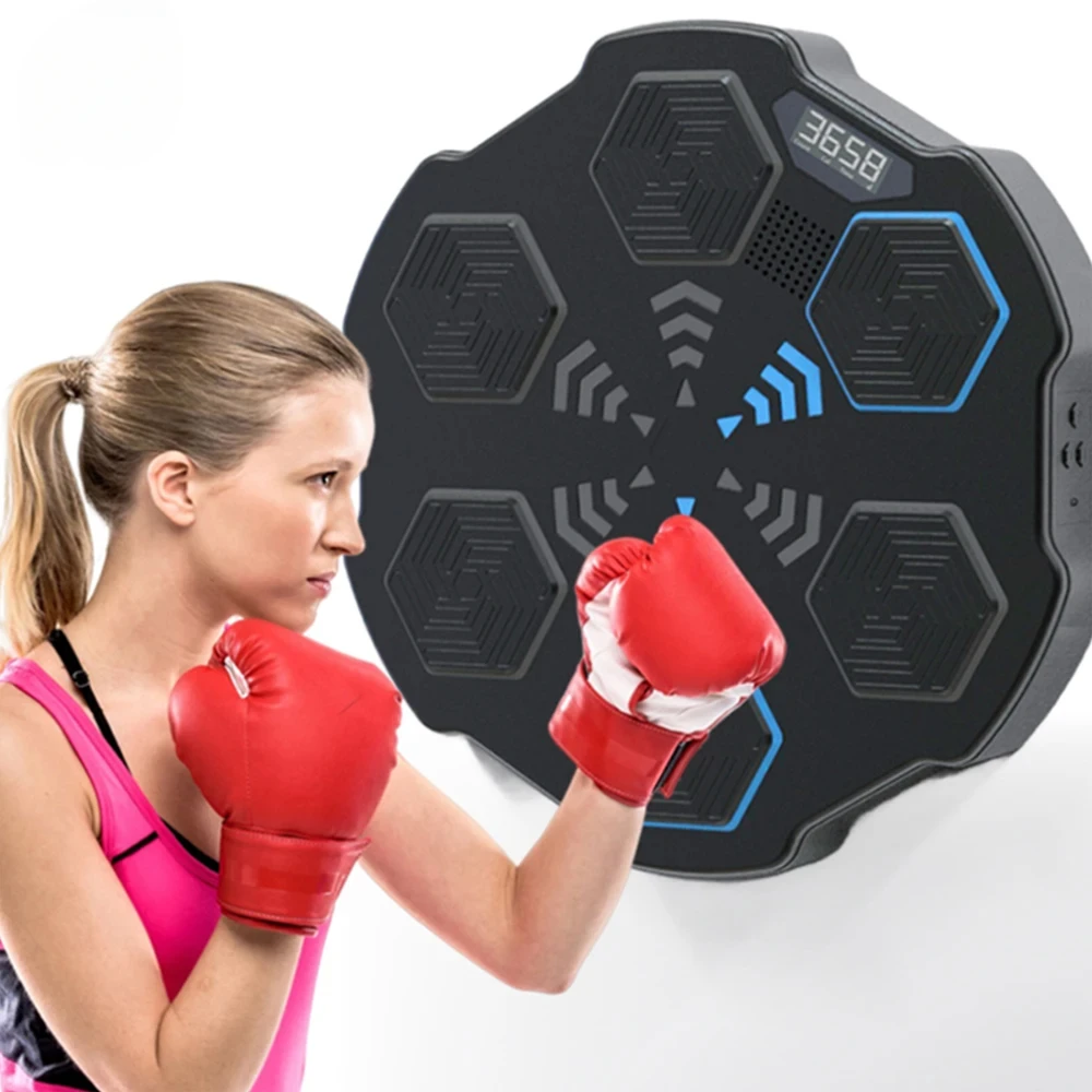 Factory Price OEM ODM Wall Mount Target Smart Multifunctional Music Boxing Target Boxing Equipment