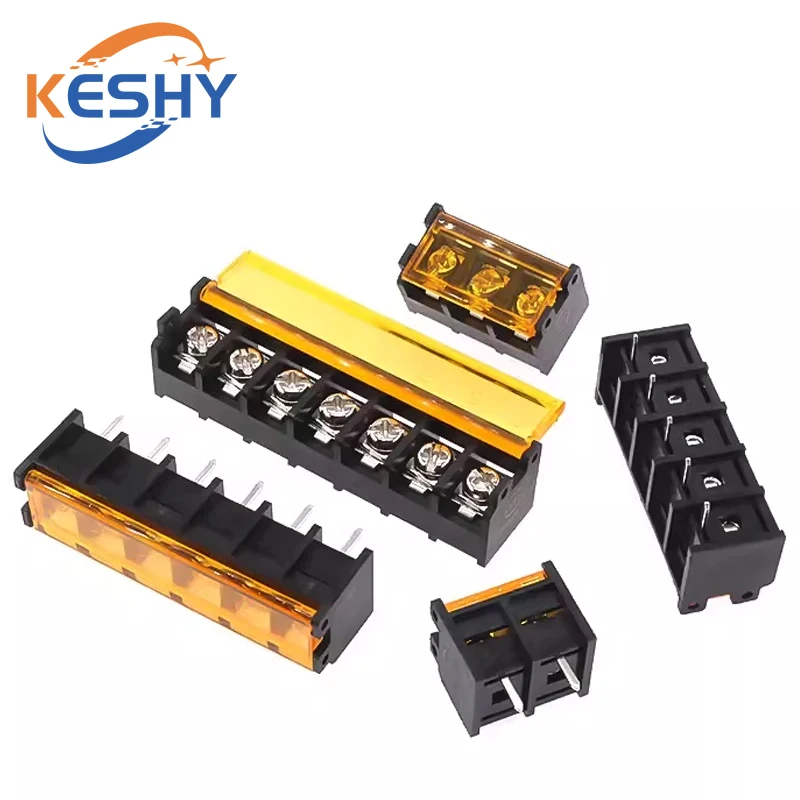 HB9500 2P 3P 4P 5P 6P 7P 8P 9P 10Pin PCB Screw Terminal Block Connector HB-9500 300V 30A Lid Barrier Terminal 9.5MM Pitch