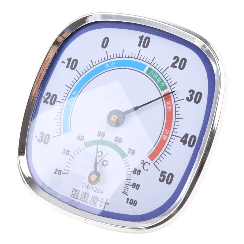 Máy đo độ ẩm Máy đo nhiệt độ Analog Nhiệt kế ngoài trời trong nhà Máy đo độ ẩm 94PD