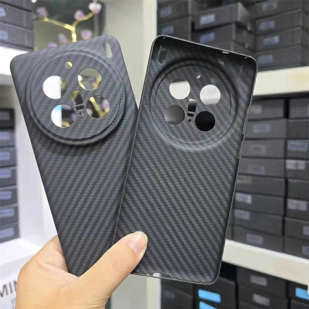 

Luxury Real Aramid Carbon Fiber Case For Vivo X200 Pro X20 Matte Hard Back Cover