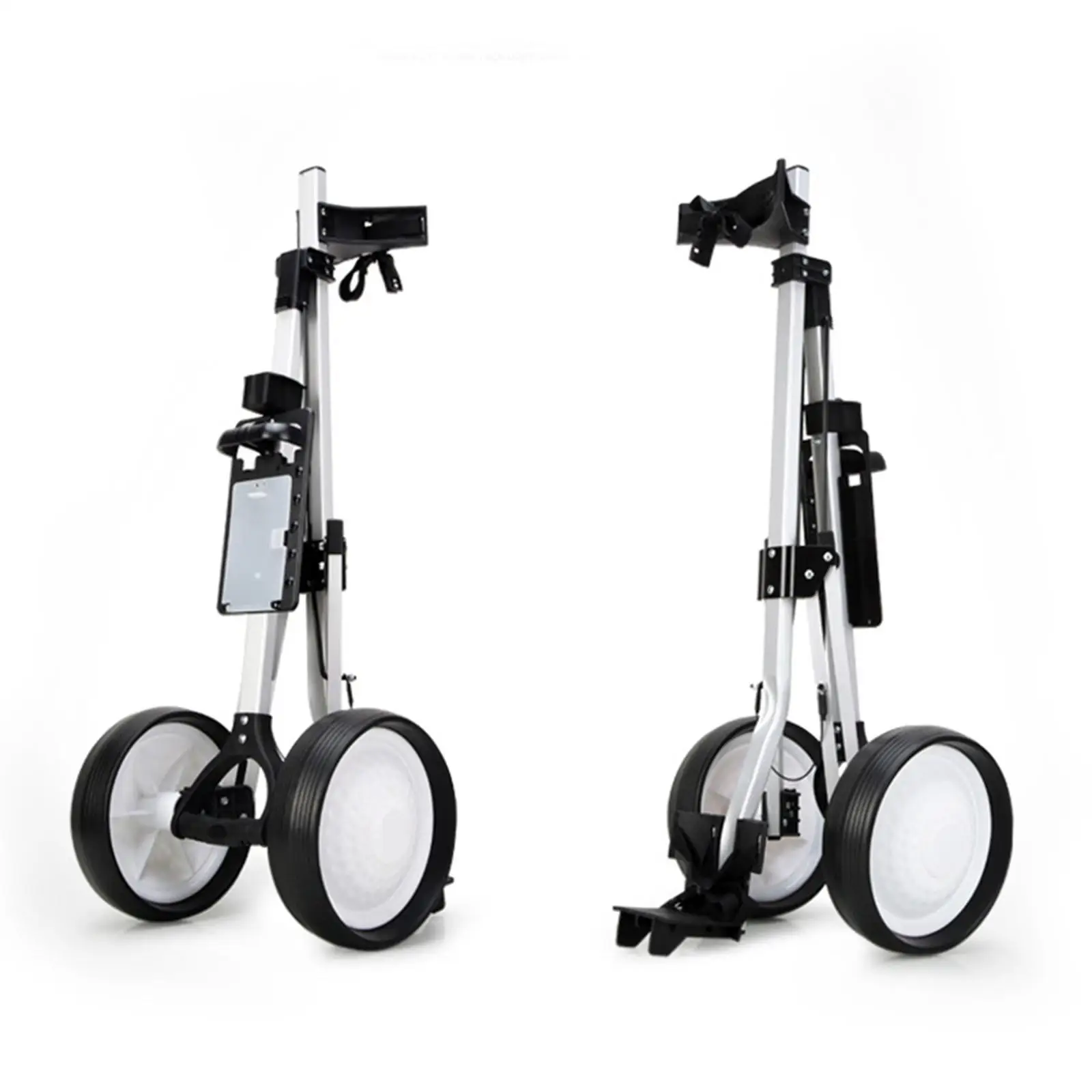 golf-push-cart-golf-bag-cart-portable-professional-ergonomic-handle-2-wheel-for-grass-driving-ranges-outdoor-exercise-fitness