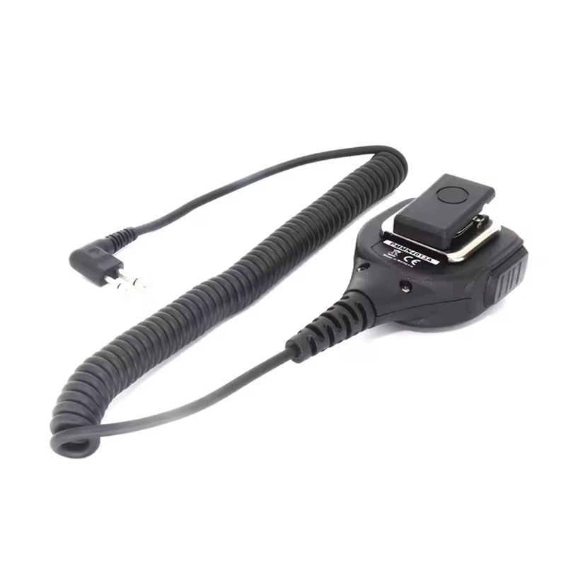 PMMN4013A 2-Pin PTT Microphone Remote Speaker Microphone Two Way Radio Shoulder Walkie Talkie Accessories for-A56M view 3