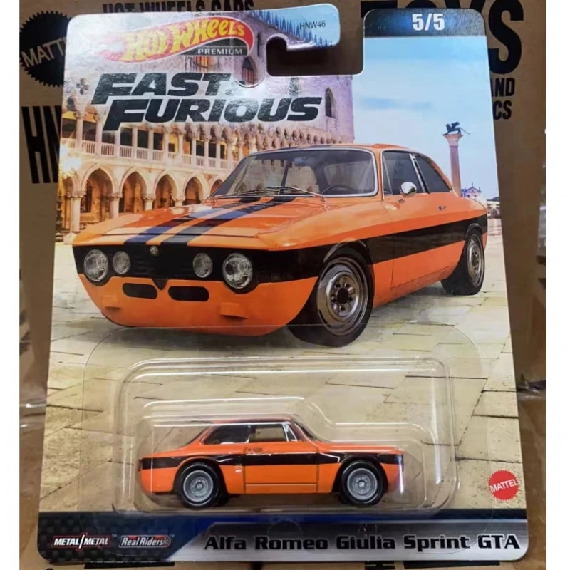 

New Genuine Hot Wheels Hnw46 Speed And Passion Automotive Culture Series Iron Bottom Rubber Tire Collection Car toy Gifts