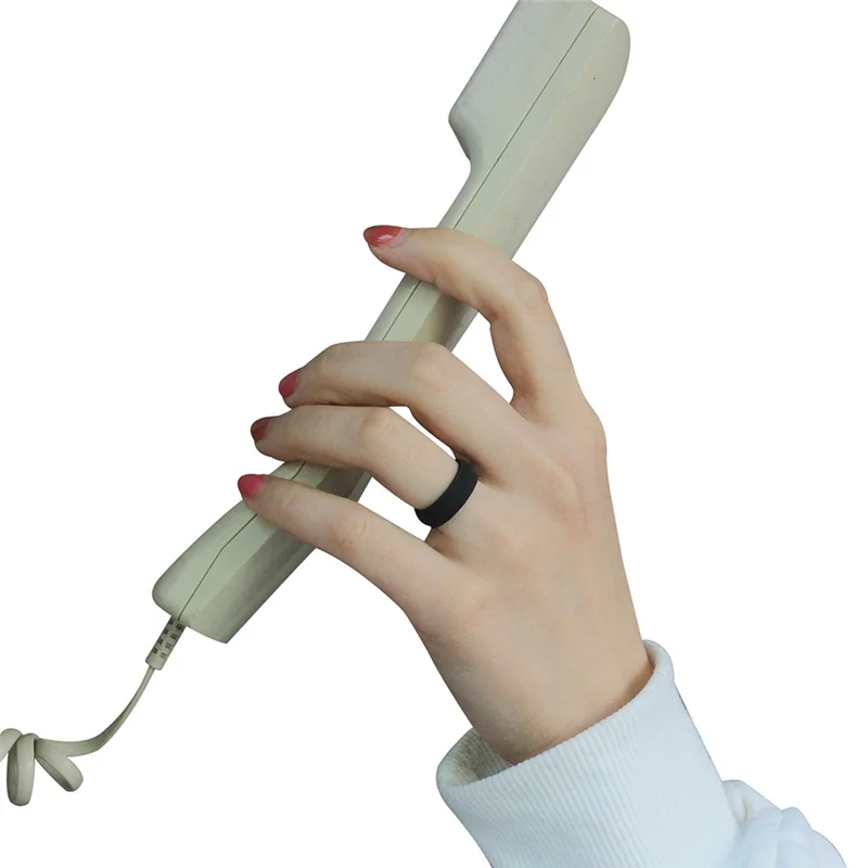 

Стабильная - 5,7 мм, популярные для мужчин и женщин, силиконовые крутые кольца, силиконовое обручальное кольцо, экологическое кольцо для занятий спортом на открытом воздухе X2 8