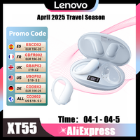 Choice Lenovo XT55 OWS Bluetooth V5.4 Headset 45h Ultra Long Standby Time Headphones Ergonomic Sports Earphones For Running