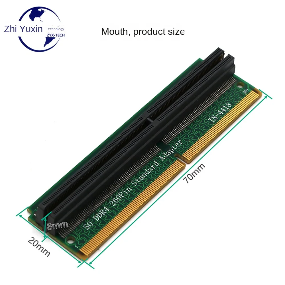 SO DDR4 260 핀 (1.2V) 포워드 STD 메모리 테스트 보호 카드 TN-4418