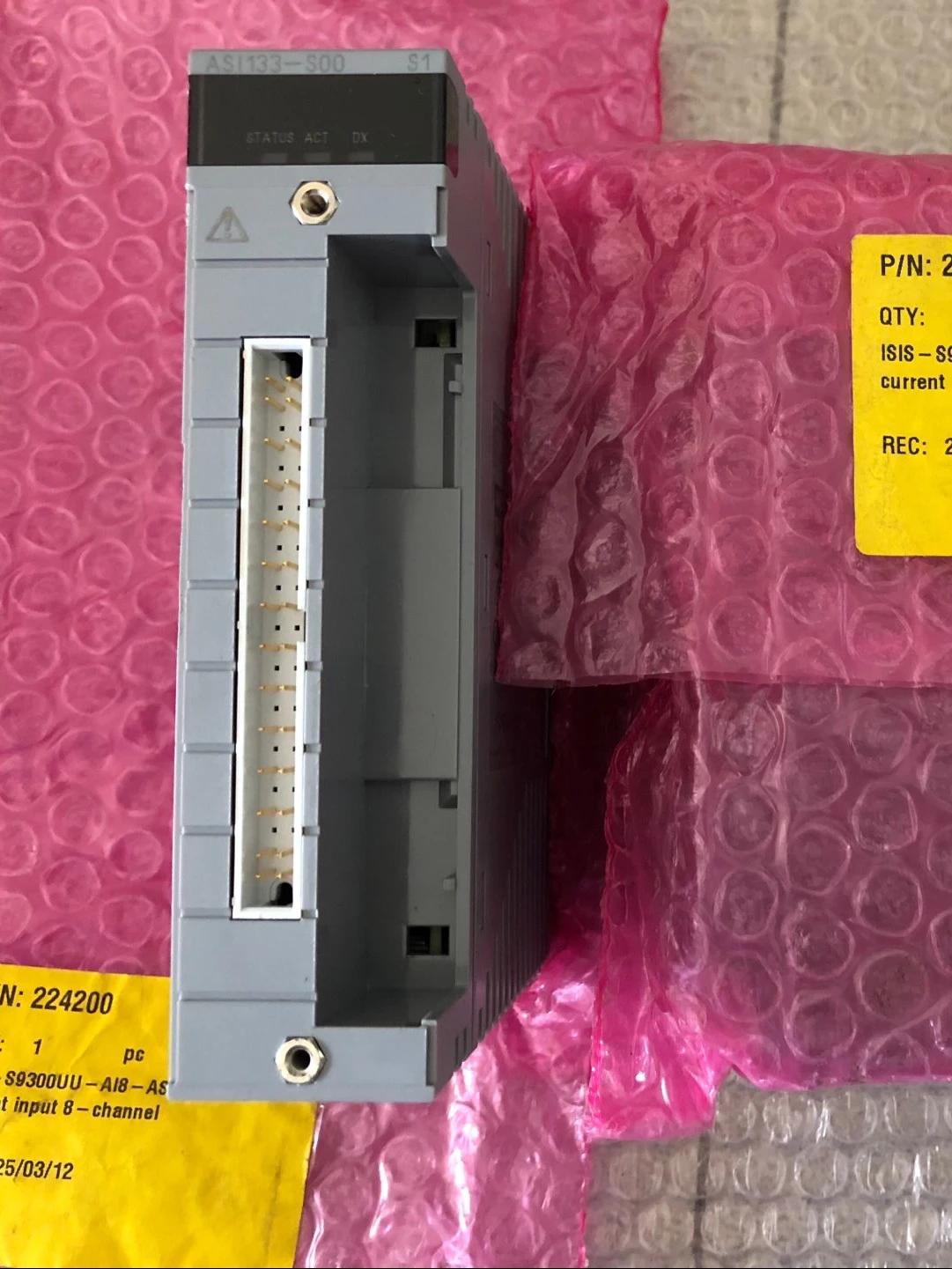 

Yokogawa Module ASI133-S00 Spot ****-S9300UU-AI8-ASI133-S00 Negotiation