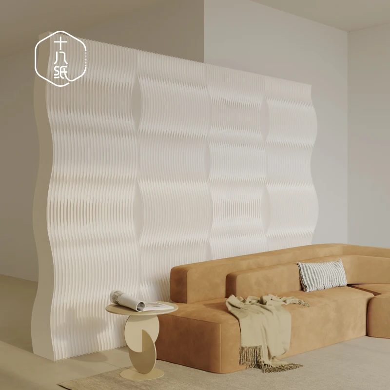 Partition screen, office porch, partition  artifact, paper wall baffle, restaurant room mobile