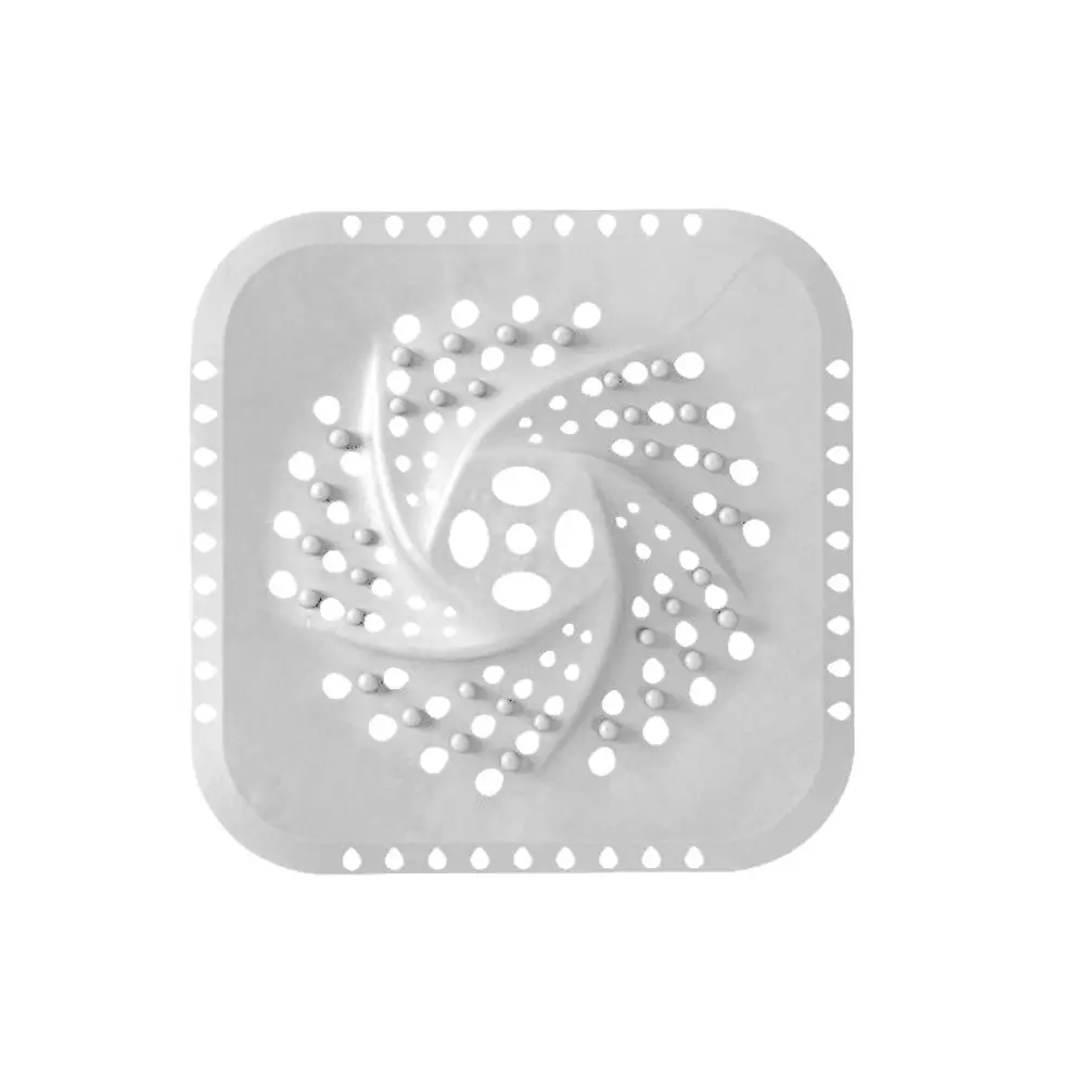 

Квадратный фильтр для раковины, слив для пола, противозасоряющийся канализационный сливной фильтр, очистка волос, уловитель мусора