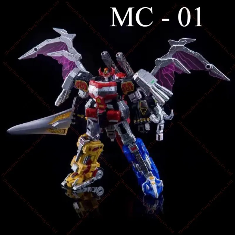 [W magazynie] Lucky Cat Transformation MICRO COSMOS MC03 MC-03 MC-03B Dragon Caesar Mighty Morphin Power TEAM Figurka Anime